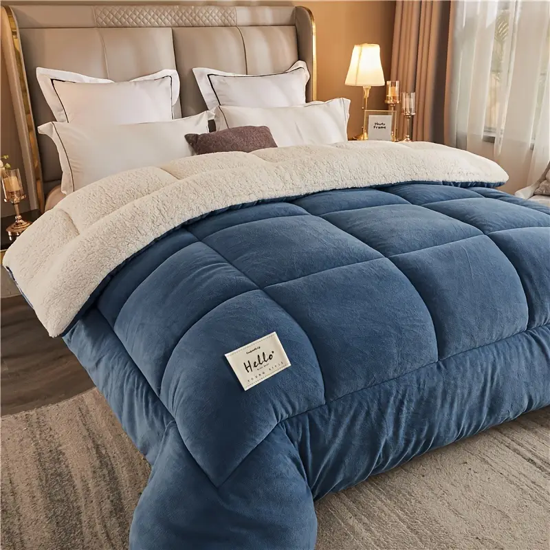 Super Thermal Three-Layer Duvet Cover - Blue