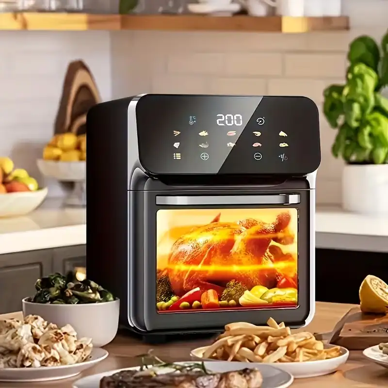 Large Capacity 9L Multifunctional Oven, Air Fryer, Microwave Three In One